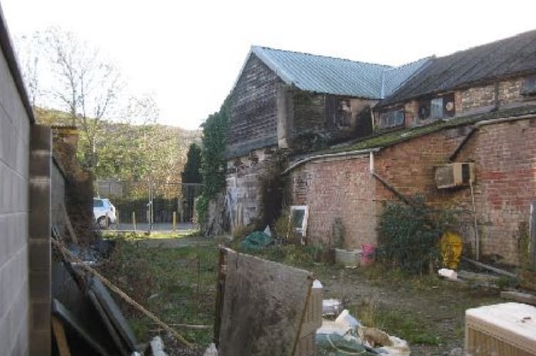 Former bakehouse development in Machynlleth
