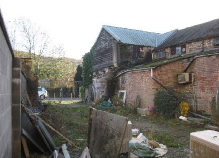 Former bakehouse development in Machynlleth