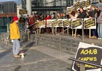 Lampeter university campaigners take their fight to the Senedd