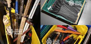 Knife amnesty returns across Dyfed-Powys this week