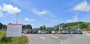 Cerdigion's red light for Bow Street station signs