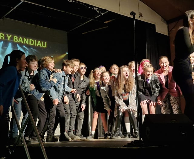 Mach pupils bring a touch of rock to the stage