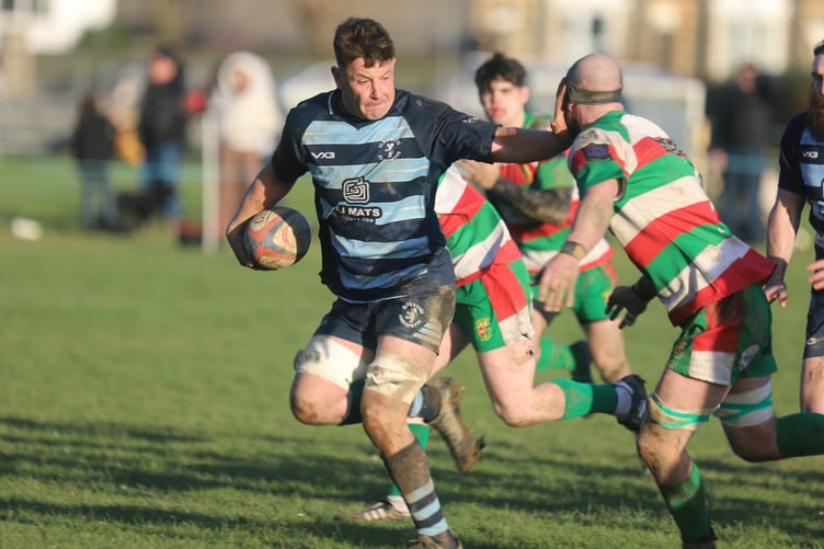 Aberystwyth finished strongly to take the win against Yr Hendy (Photo: Mike Binks)