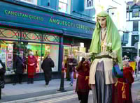 Santes Dwynwen Parade returns to Aberystwyth
