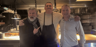 Olympic cyclist Chris Hoy enjoys a weekend in the Dyfi Valley