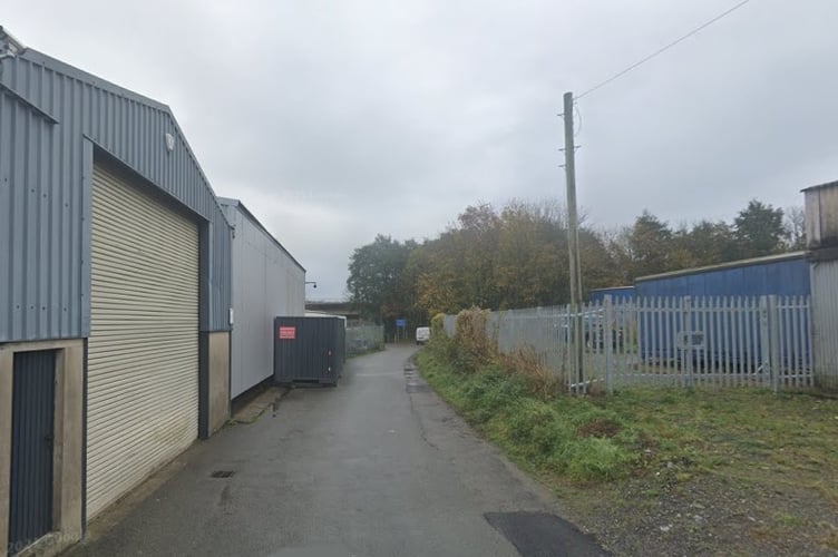 The storage unit in Cardigan