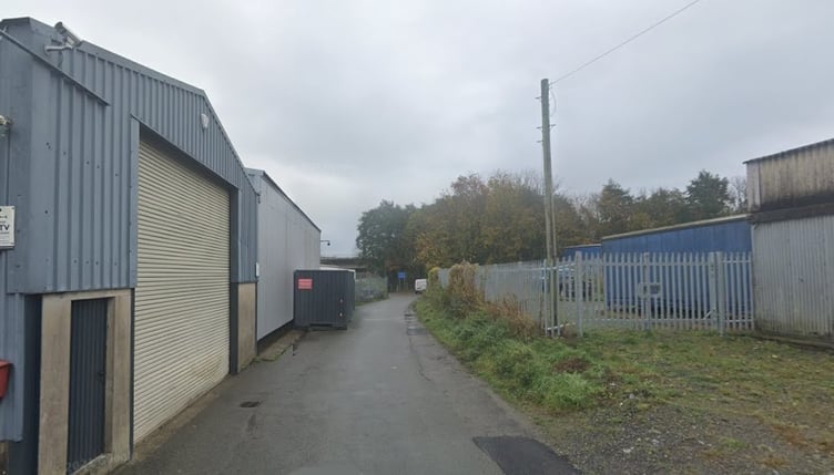 The storage unit in Cardigan