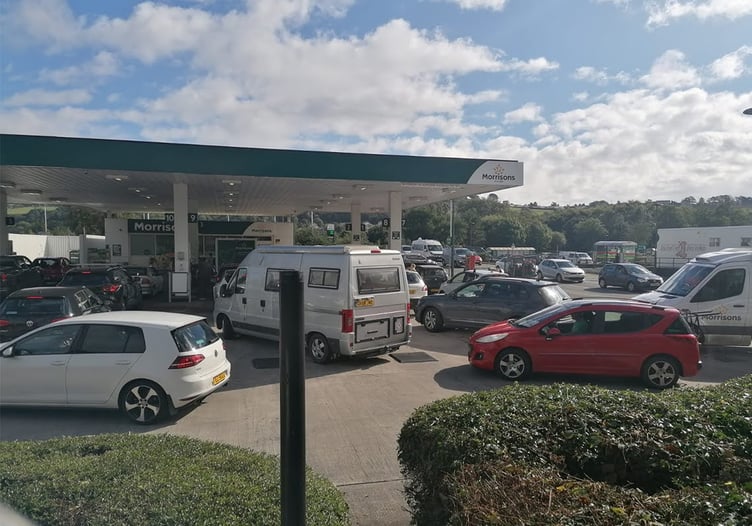 Morrison's petrol station