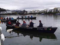 Porthmadog rowing club counts down to start of sea long moat season