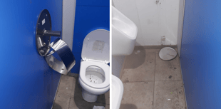 Nefyn public toilet damage leads to police appeal