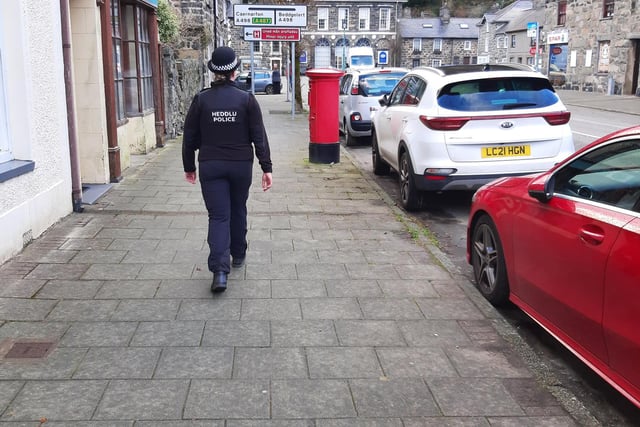 Gwynedd police patrol streets following drug use concerns