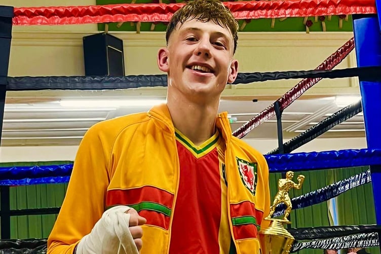 Gwion is hoping to enter the professional ranks of boxing next year