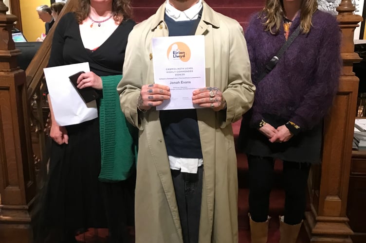 Flora McLachlan, Jonah Evans and Elin Crowley