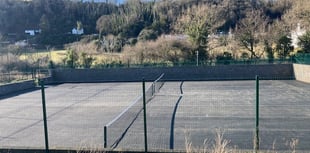 Tennis courts refurbishment nears completion