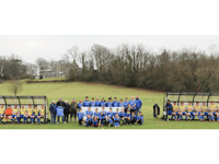 Statkraft sponsorship helps Llanilar FC install new dugouts