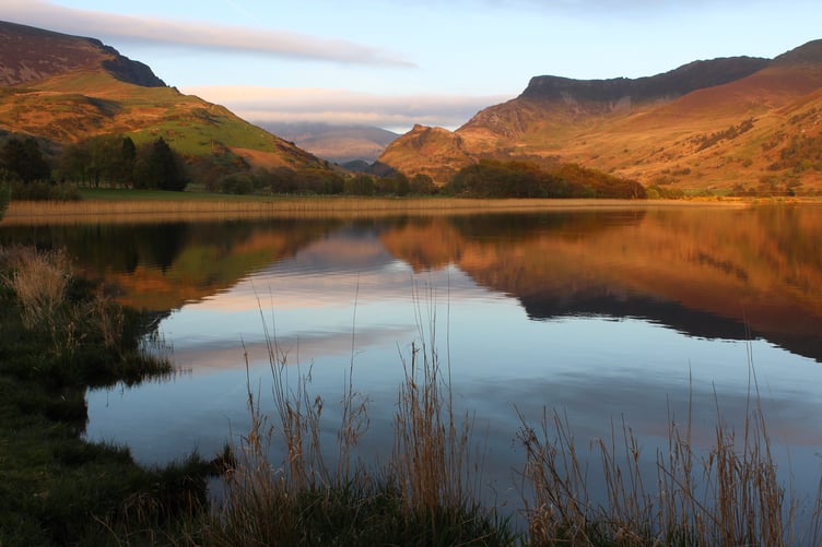 Llyn Nantlle Uchaf by Trigonos retreat centre