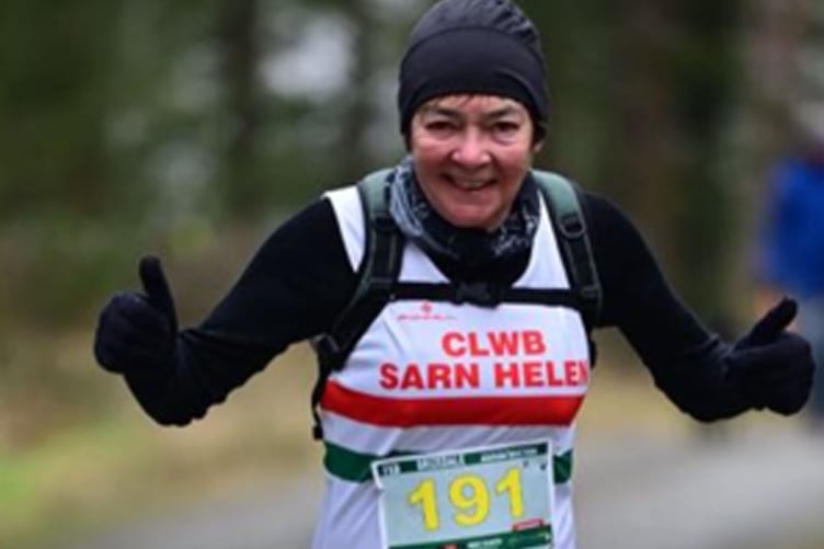 Dawn Kenwright at the The Grizedale Trail Half Marathon