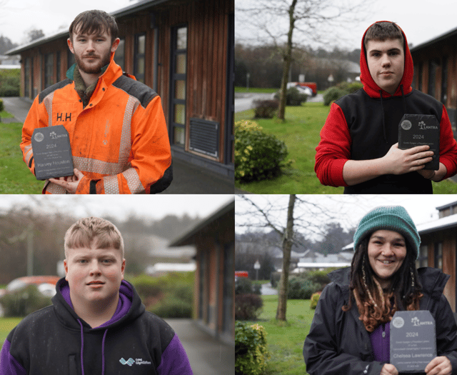 Glynllifon students recognised at Lantra Cymru awards
