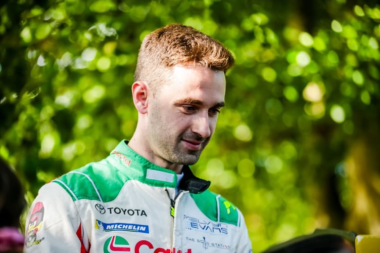 Meirion Evans is looking to build on a successful first season with the Castrol MEM Rally Team