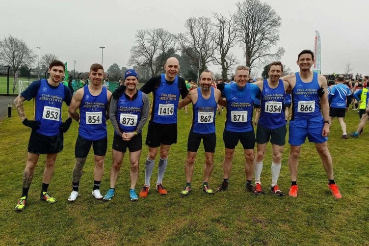 Aber AC men's cross country team