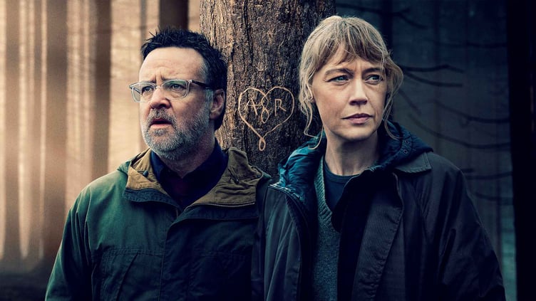 IMAGES: Elen Rhys as DI Ffion Lloyd, Richard Harrington as Rick Seldon.
CREDIT: BBC/Blacklight/Simon Ridgway
