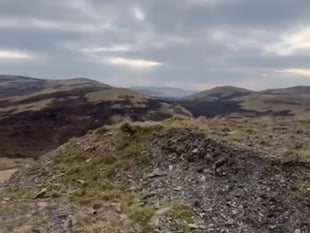 Firefighters use drone to tackle 1,000 hectare grass fire