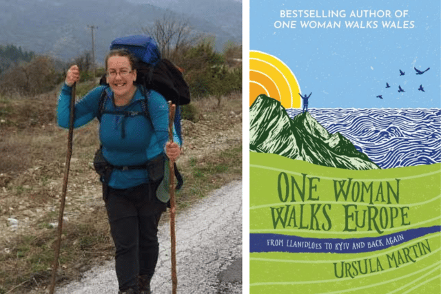 Powys woman turns walk to Ukraine and back into second book
