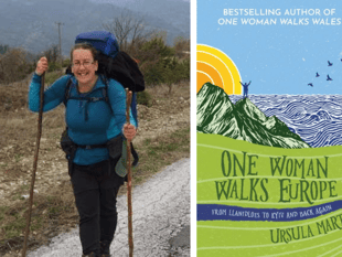 Powys woman turns walk to Ukraine and back into second book