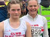 Sarn Helen duo impress at cross country league