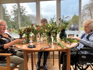 Project to create flower beds at care home to replace imported flowers