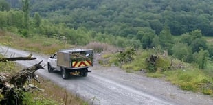 Man caught dumping waste said he was 'shooting rabbits'