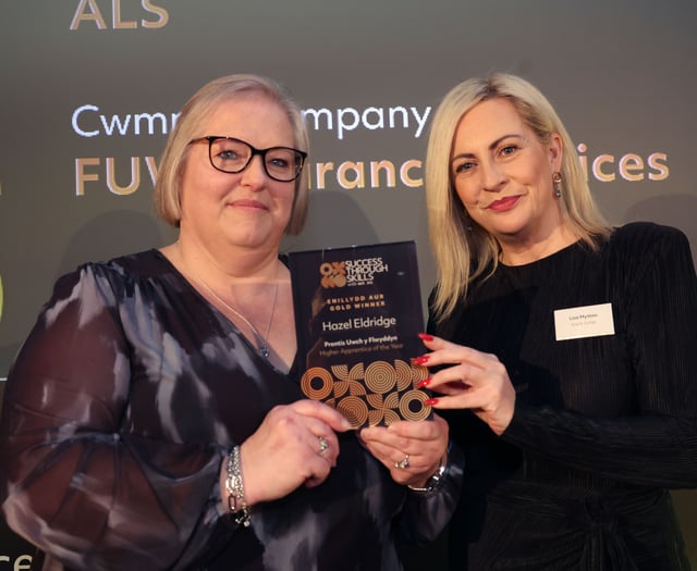 Hazel scoops gold at prestigious awards