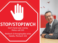 Gwynedd sticker campaign to combat fraudsters