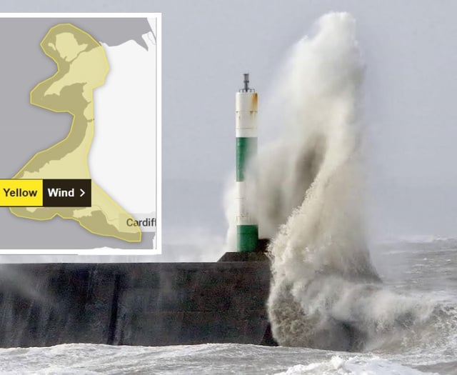 Warning issued for 70mph winds on Friday