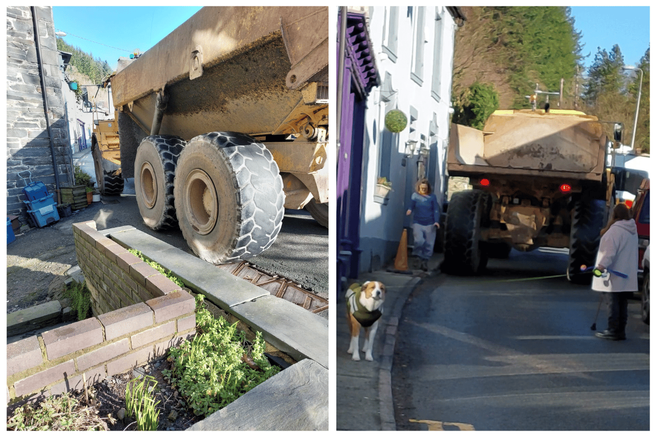 Corrtis Corris residents in uproar against plans to drive over 12,000 tons of ...