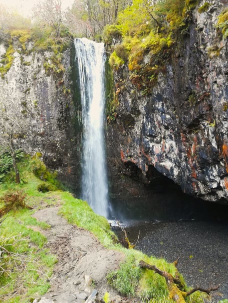Walk leader Gill's image of Abergynolwyn