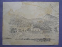Newly discovered drawing of lost Ceredigion mansion bought by museum