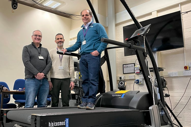 Professor Luis Mur, Dr Otar Akanyeti and Dr Federico Villagra Povina, Aberystwyth University