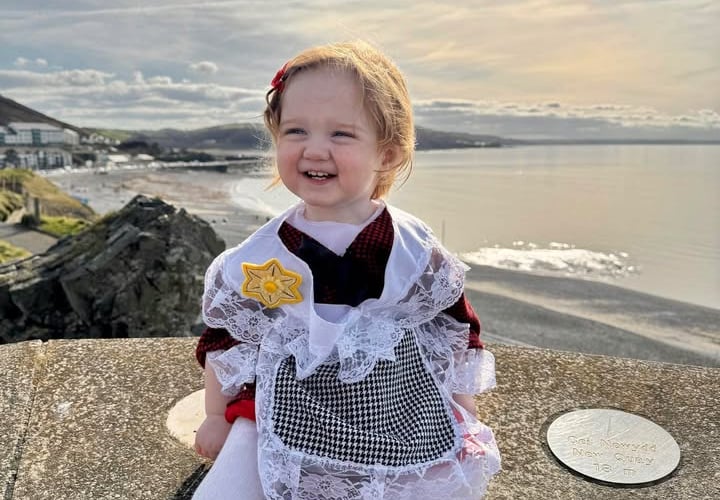 Annabel Burgess enjoyed the parade