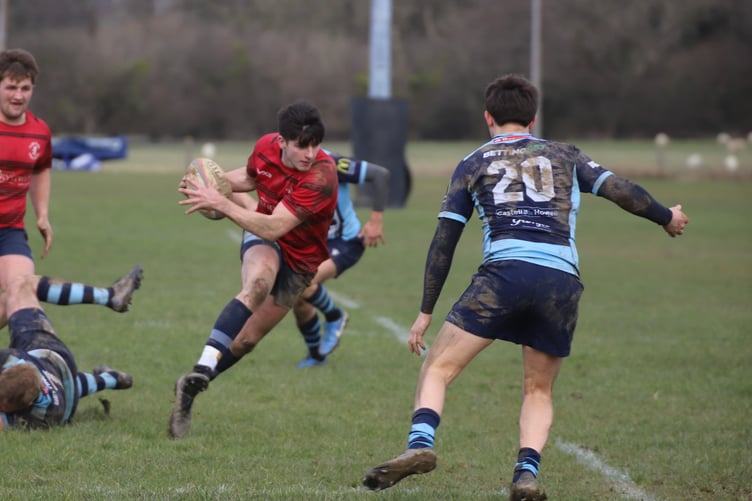 During the game at St Clears on Saturday, Aberystwyth capitalised on home-side errors to cut loose from a closely fought first half.