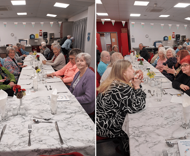 South Meirionnydd forum members enjoy first 2025 meal together