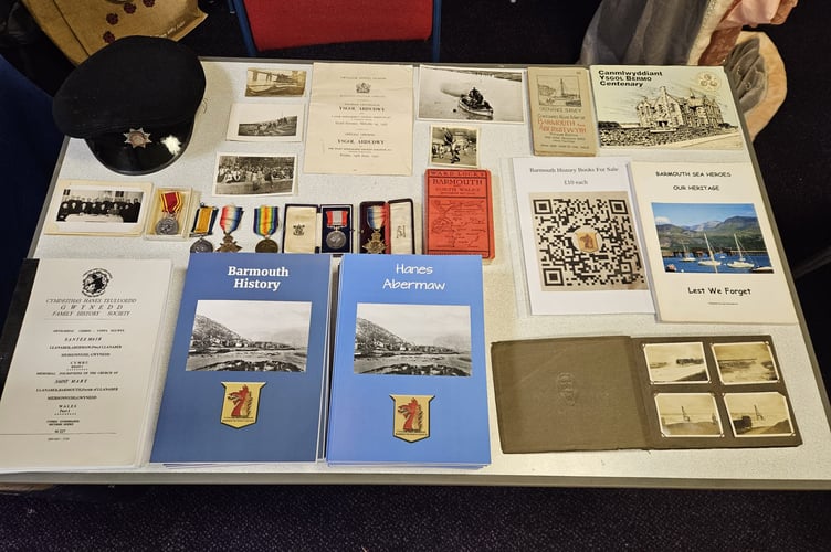 Barmouth History Fest - a Barmouth Town Council event – took place at the Dragon Theatre Arts Room
