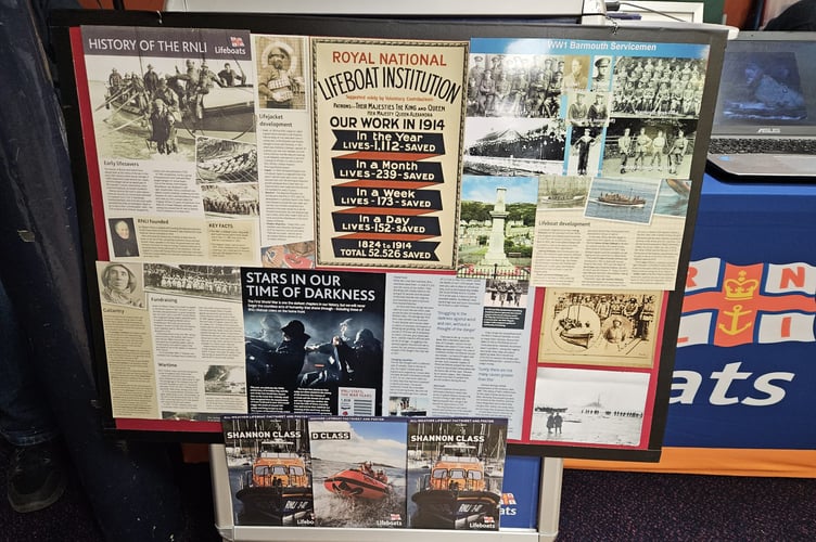 Barmouth History Fest - a Barmouth Town Council event – took place at the Dragon Theatre Arts Room
