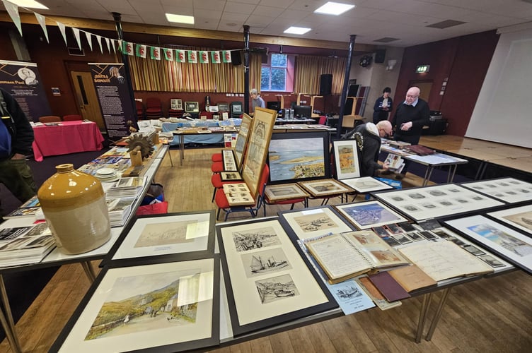 Barmouth History Fest - a Barmouth Town Council event – took place at the Dragon Theatre Arts Room