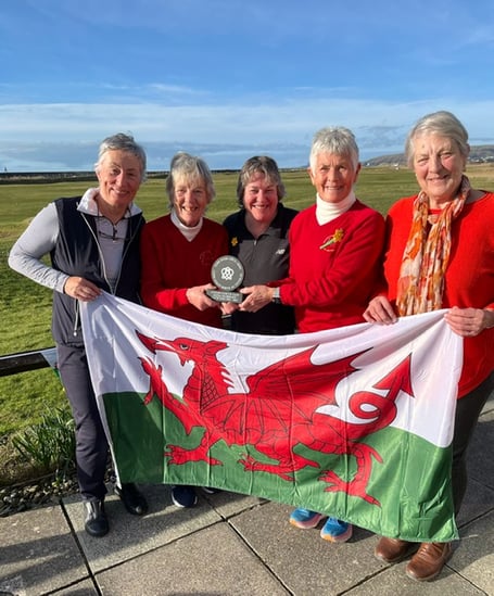 Celebrating St David’s Day with Jackie Fribbens, Sue Wilson, Captain Helen Lewis, Anna Hubbard and Barbara Reece