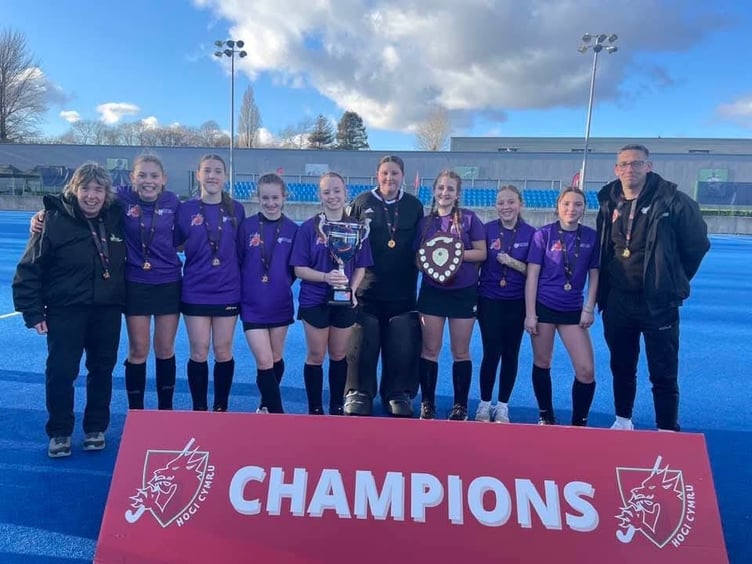 Eryri were crowned Girls U15s competition champions