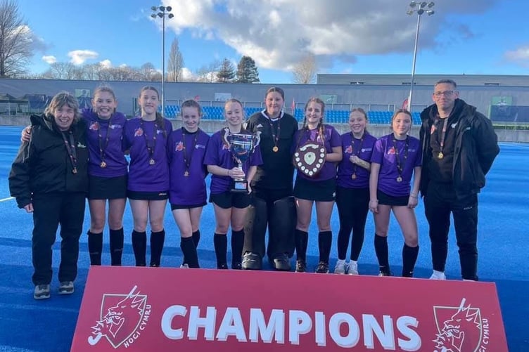 Eryri were crowned Girls U15s competition champions