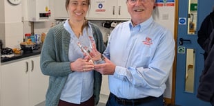 Aberystwyth RNLI volunteer awarded for outstanding commitment