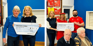 Thousands raised for Ceredigion Friends of Prostate Cymru