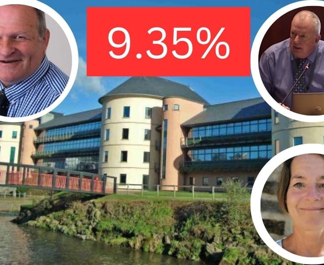 Pembrokeshire council tax increase by 9.35%